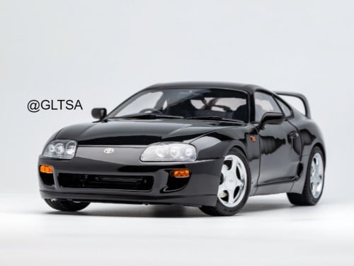 RARE Toyota Supra A80 MK4 1993 Black 1:18 LCD LCD18020-BL