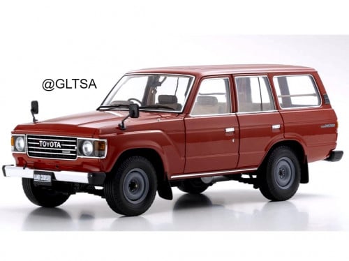 TOYOTA LAND CRUISER LC60 Red 1:18 Kyosho KS08956R