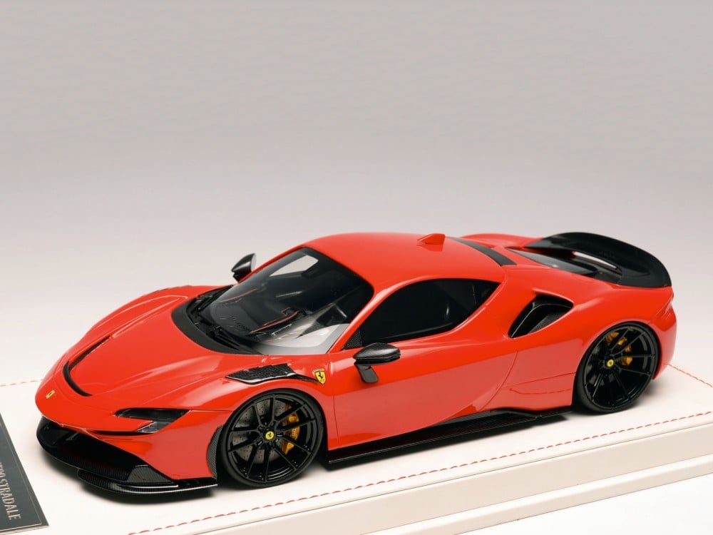 Ferrari SF90 Novitec Rosso Corsa Red 1:18 Ivy IM1818G LIMITED 129 PCS -  الهوايات الذهبية لمجسمات السيارات والريموت