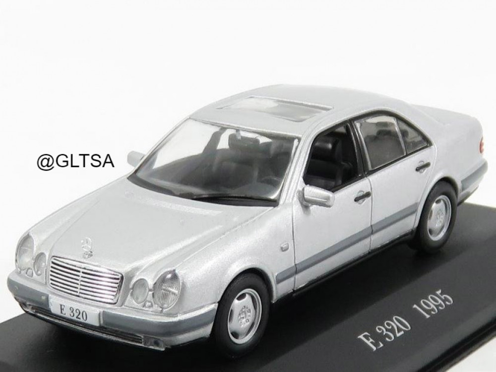 Mercedes-Benz E-Class E320 1995 Silver 1:43 Edicola MEBEOFMOSAMCOLL043 -  الهوايات الذهبية لمجسمات السيارات والريموت