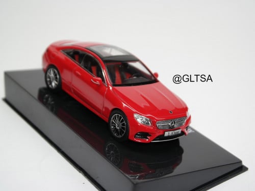 RARE Mercedes-Benz E-Class Coupe C238 Designo Cardinal Red 1:43 iScale DC714