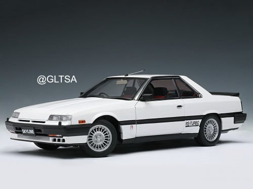 RARE Nissan Skyline Hardtop 2000 Turbo Intercooler RS-X (DR30) White 1:18 AUTOart 77427