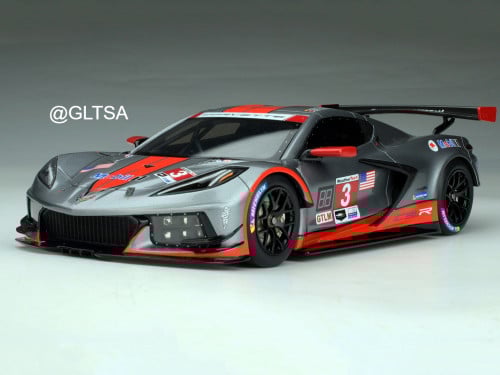Chevrolet Corvette C8.R #3 2021 Sebring 24 Hours 1:18 GT Spirit US055