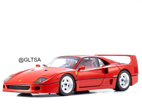 RARE Ferrari F40 1987 Red 1:18 Kyosho KS08416R