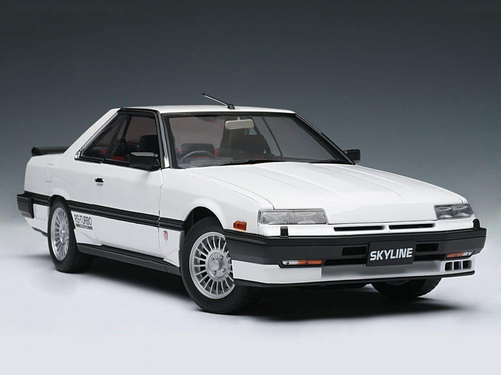 RARE Nissan Skyline Hardtop 2000 Turbo Intercooler RS-X (DR30) White 1:18 AUTOart 77427