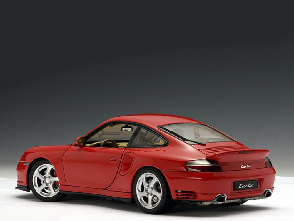 AUTOart - AUTOart ポルシェ 911 turbo 3.3 1/18 1/18 AUTOart Porsche 911 Turbo 3.3 Black w/ Box From Japan