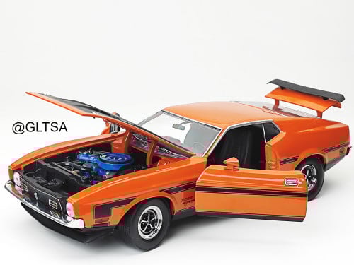 Ford Mustang Boss 351 1971 Calypso Coral Orange 1:...