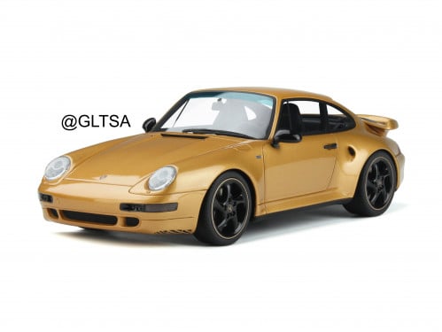 RARE Porsche 911 (993) Turbo S Project Gold 1:18 G...