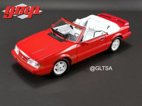 RARE Ford Mustang LX Convertible 1992 Vibrant Red...