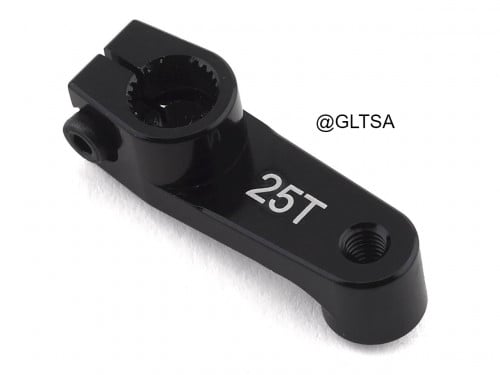 ProTek RC Associated B6.4 Aluminum Clamping Servo Horn (25T-Futaba/Savox/ProTek) for RC PTK-7609