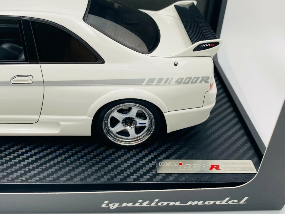 Nismo R33 GT-R 400R White 1:18 LB-WORKS Ignition Model IG2254 - الهوايات  الذهبية لمجسمات السيارات والريموت