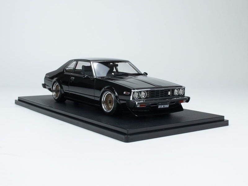 Nissan Skyline 2000 GT-ES (C210) Black 1:18 Ignition Model IG3230 -  الهوايات الذهبية لمجسمات السيارات والريموت