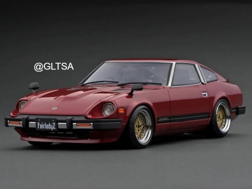 RARE Nissan Fairlady Z (S130) Black / Silver 1:18 Ignition Model IG1966 -  الهوايات الذهبية لمجسمات السيارات والريموت