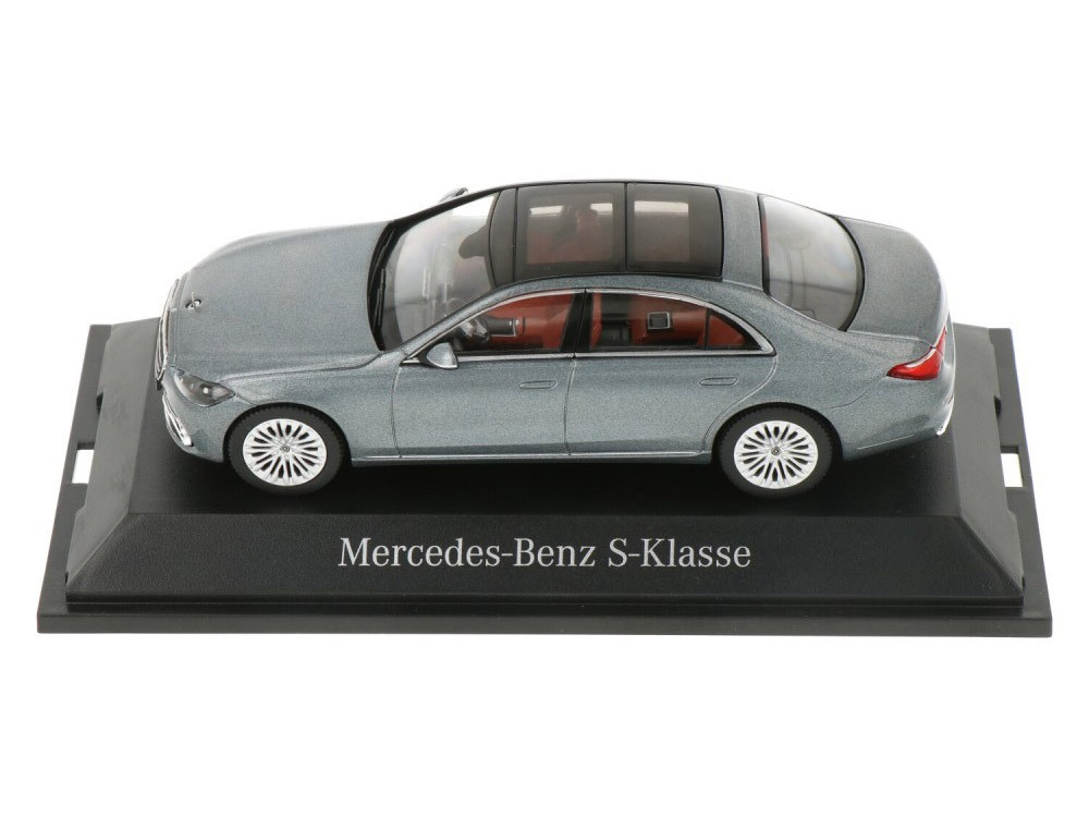 Mercedes-Benz S-class (V223) Selenite Grey 1:43 Herpa B66960631