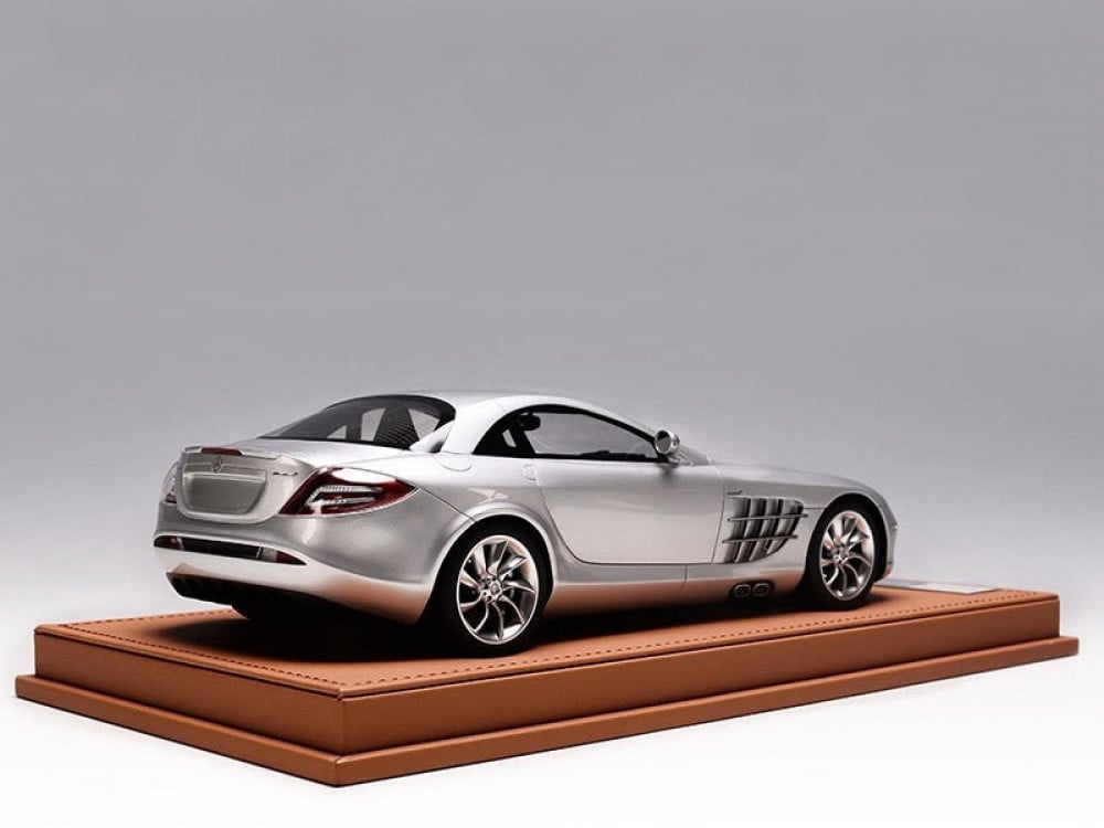 Mercedes Benz McLaren SLR in Gloss Black w/ Leather Base in