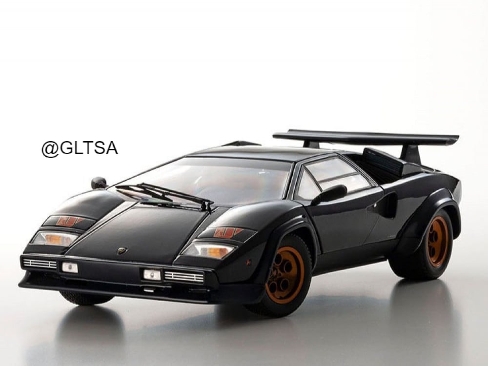 Lamborghini Countach Walter Wolf Dark Blue 1:18 Kyosho K08320D - الهوايات  الذهبية لمجسمات السيارات والريموت