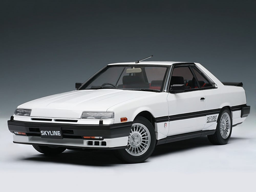 RARE Nissan Skyline Hardtop 2000 Turbo Intercooler RS-X (DR30) White 1:18 AUTOart 77427