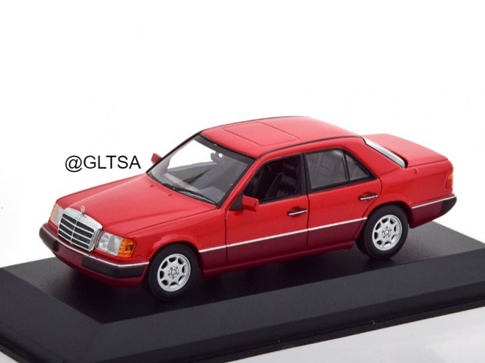 Mercedes-Benz E-Class 230E (W124) 1991 Red 1:43 Minichamps