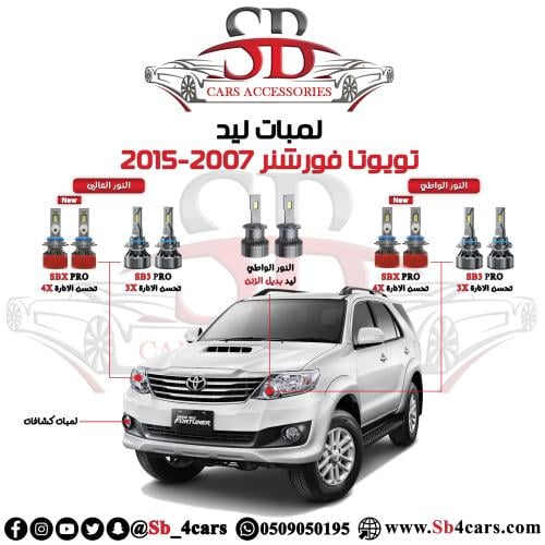 لمبات ليد فورشينر 2007-2015