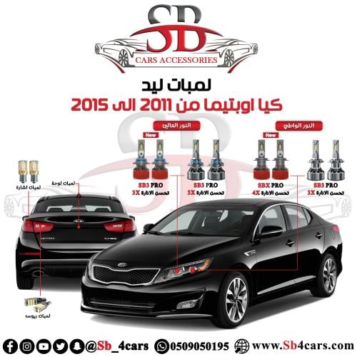 لمبات ليد اوبتيما 2011-2015