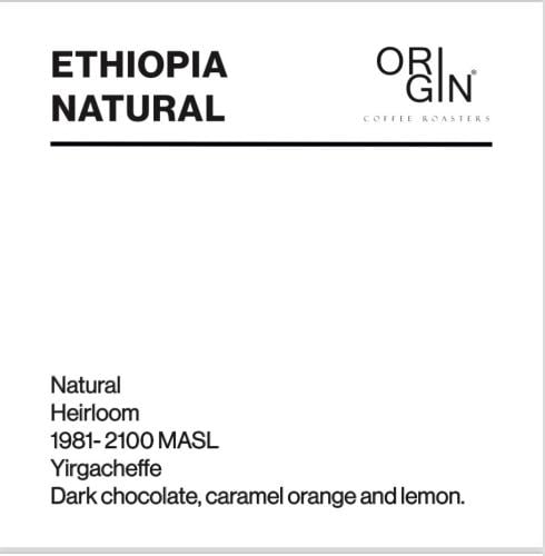 ETHIOPIA WORKA (71) 250G