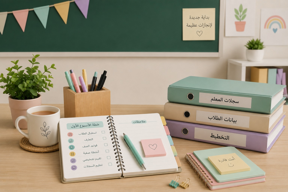 دليل جاهزية المعلم للأسبوع الأول من الدراسة
