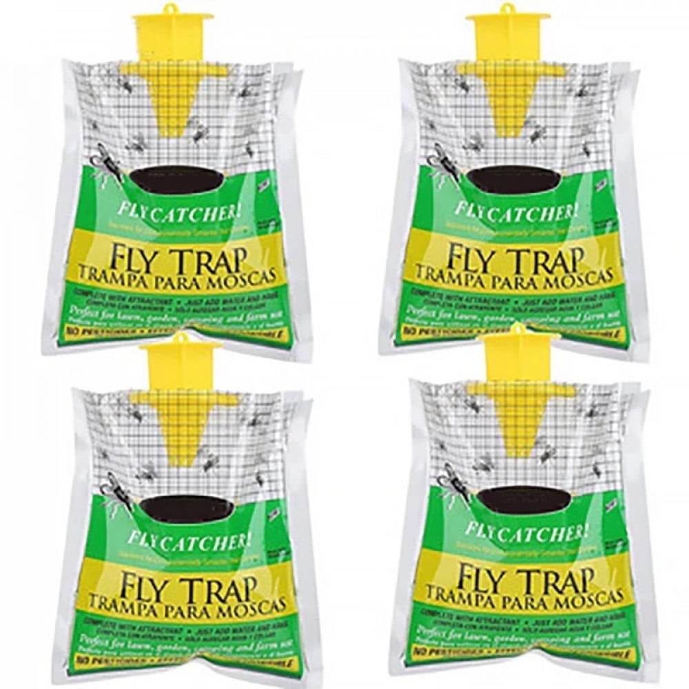 Disposable Fly Trap Non Toxic Outdoor Insect Killer Catcher Bag