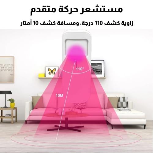 كاشف ومستشعر حركة ذكي بالأشعة تحت الحمراء السلبية...