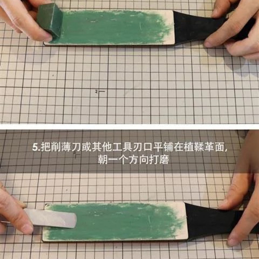 Handmade Leather Abrasive Paste Strop Knife Sharpening Polishing Cream  Compound Wax Leathercraf Paste Hand Grinding Block - AliExpress