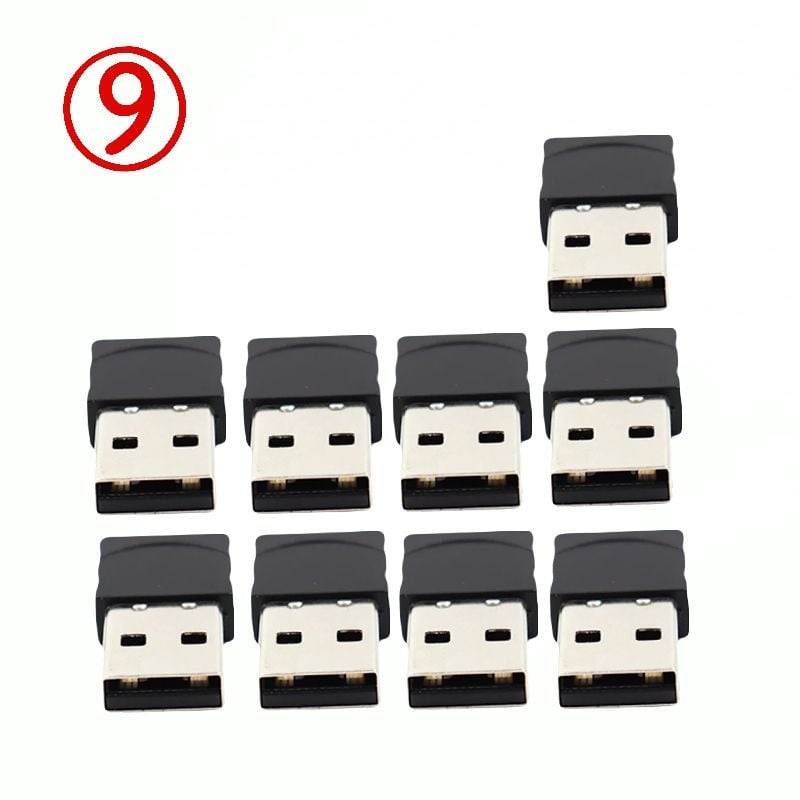 9 رأس USB