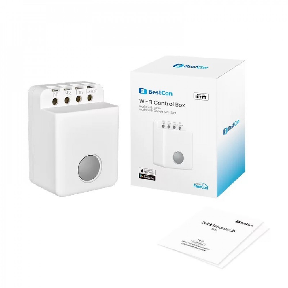 BroadLink MCB1 WiFi-Smart-Switch-Controller-box Alexa-Home Automation Module GRA