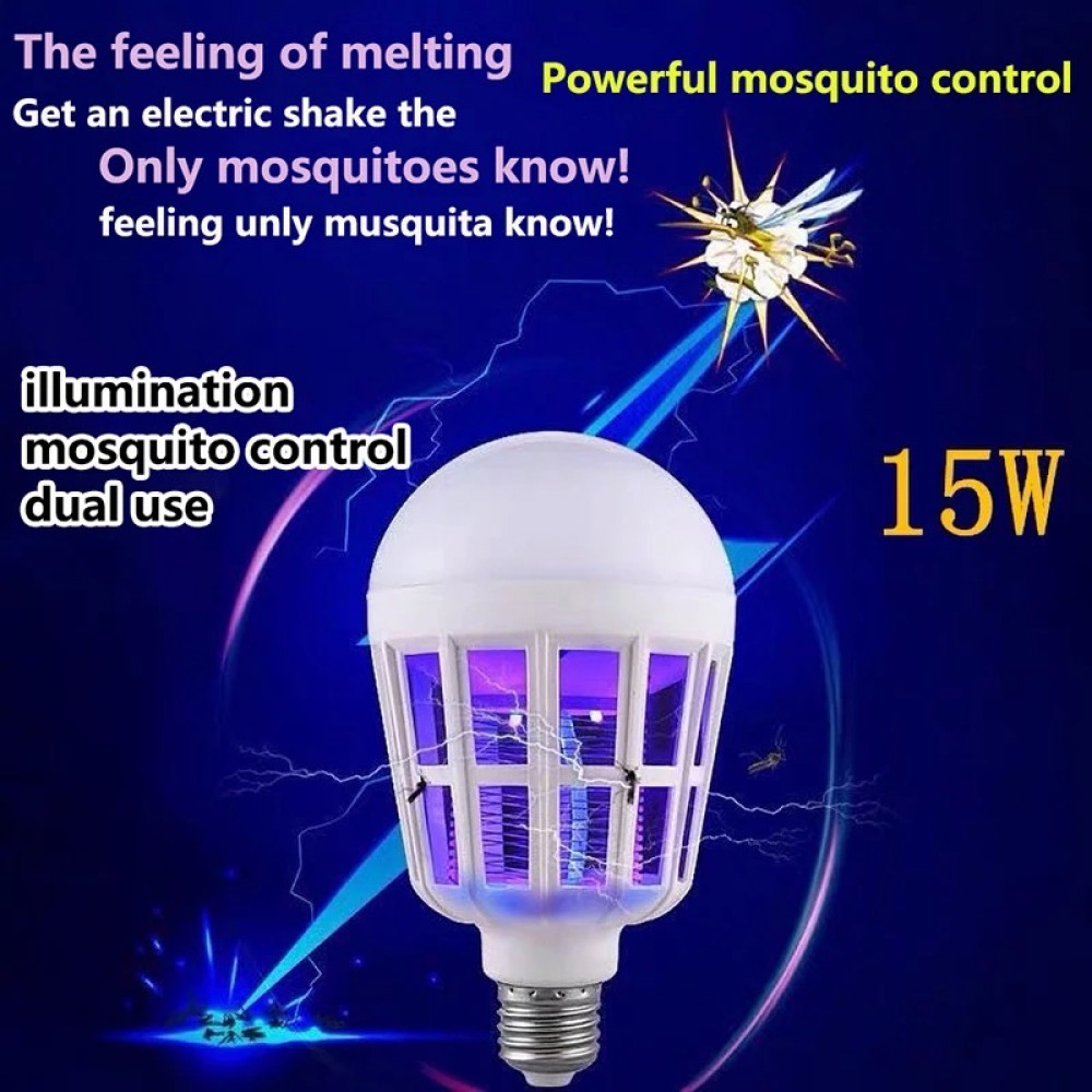 Bug zapper LED light bulb Insect Traps at