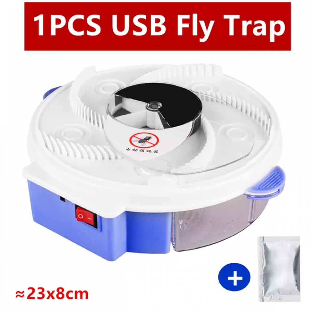 USB Powered Electric Fly Trap Automatic Flycatcher