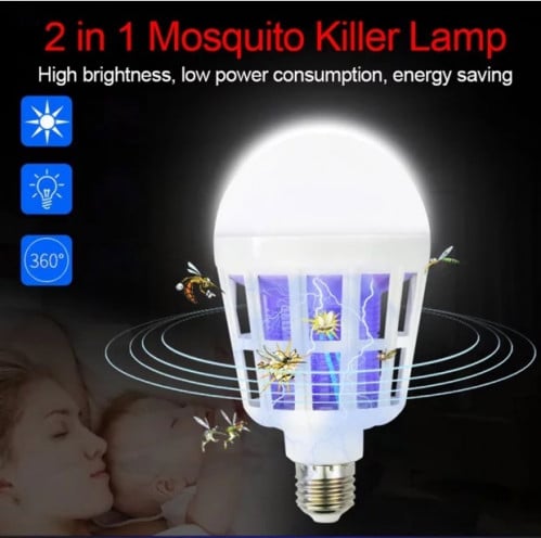 AC 175V-220V 20W E27 LED Lamp Bulbs Mosquito Kille...