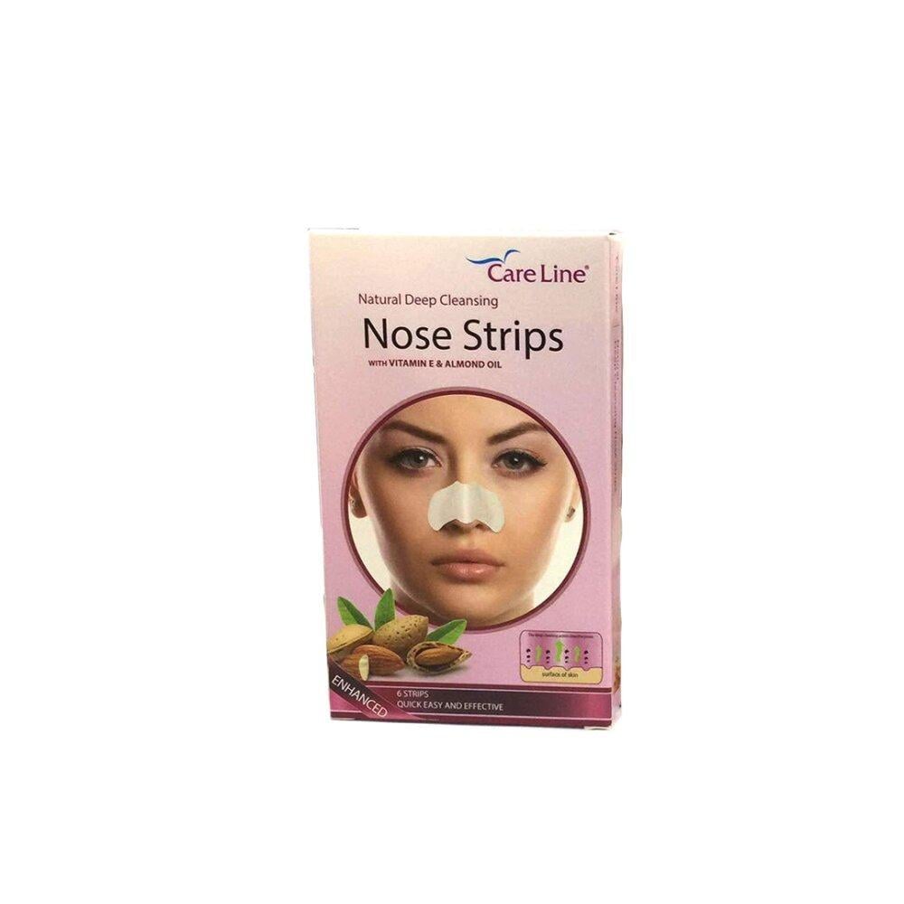كير لاين لصقات تنظيف عميق للأنف بالورد 6 لصقات