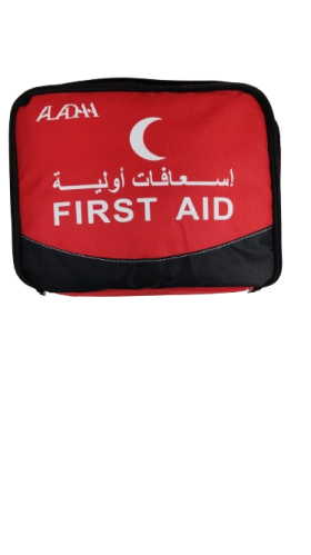 حقيبة اسعافات اولية قماش مقاس كبير