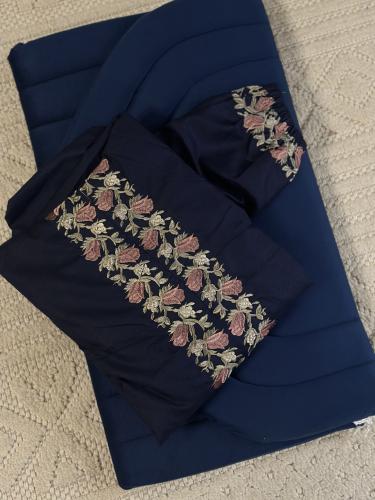 طقم صلاة + سجاد مع شرشف مقفل قطن