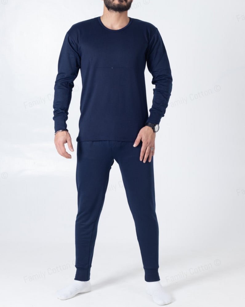 Mens Thermal Underwear Men Winter Pajamas Set Warm Fleece Lined Long Johns  Pajama For Round Neck Base Layer From Argentinay, $16.84