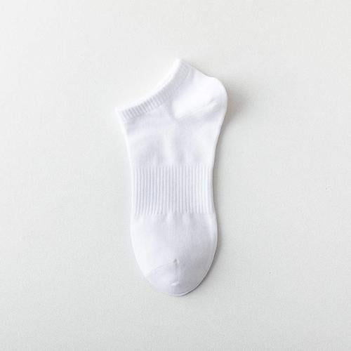 Cotton Short-Tube White Socks