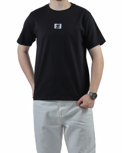 Regular-Fit Black T-shirt