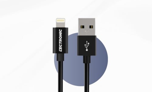 ليكترونيك- سلك شاحن آيفون USB