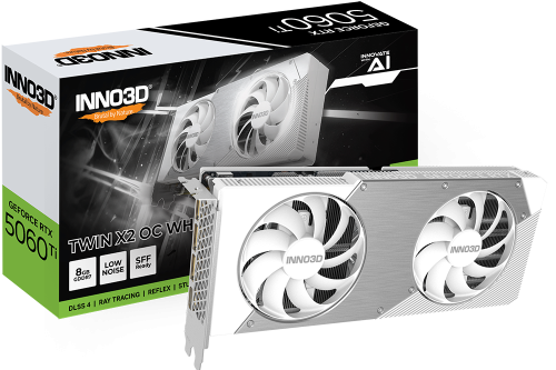 Inno3D RTX 5060 Ti 8GB TWIN X2 OC WHT
