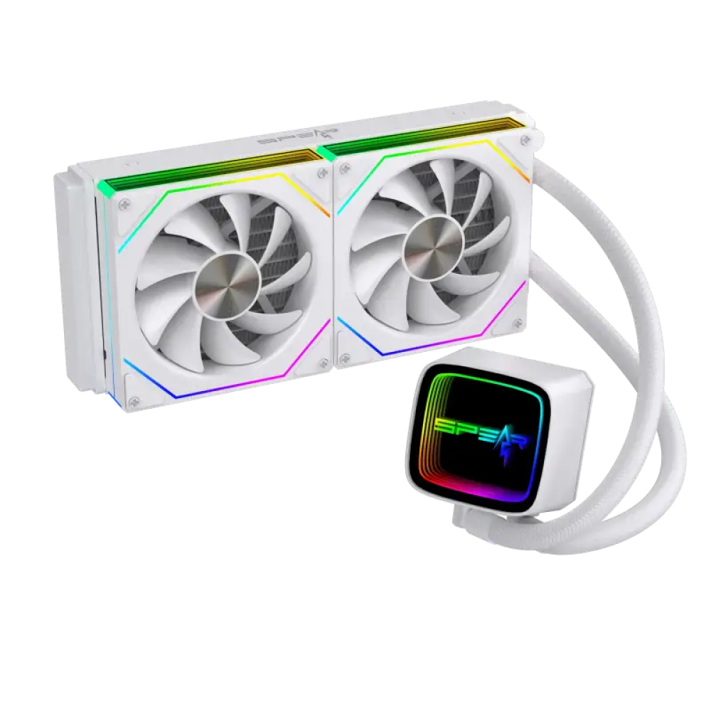 EVERST 240T Normal Tube 240MM Cooller - White