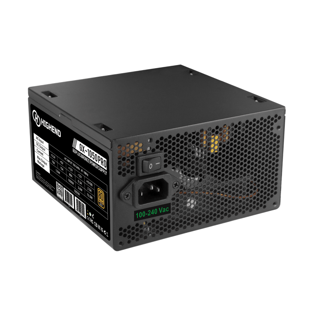 HighEnd GX-1050 Pro Gold 1050W PSU