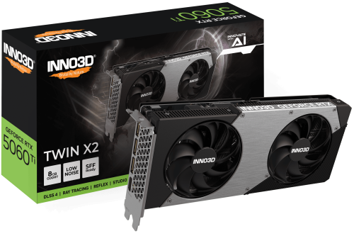 Inno3D RTX 5060 Ti 8GB TWIN X2 OC BLK