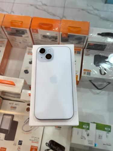 ابل ايفون 15 العايدي 128GB أزرق 5G مستعمل