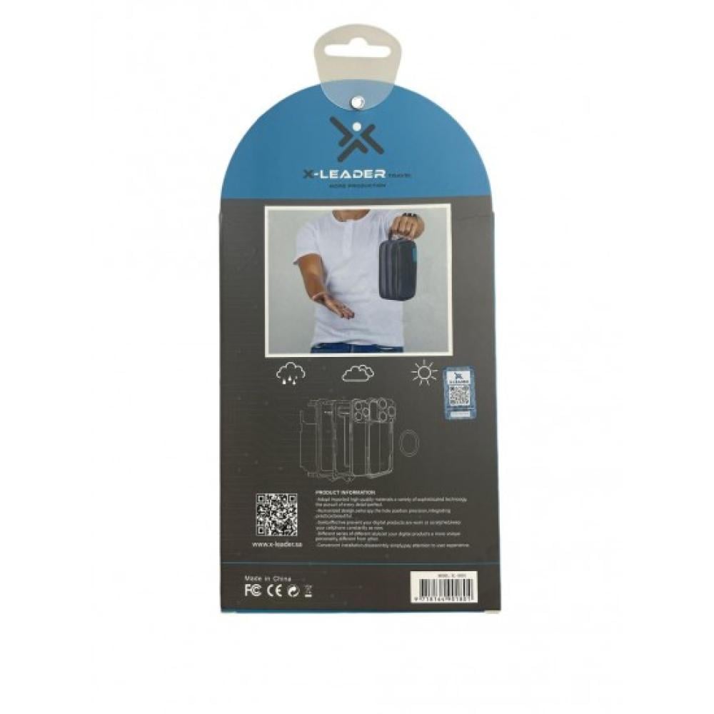 بكج حماية للايفون 16 بلس X-LEADER TRAVEL مع شنطة يدوية جلدية فاخرة هدي