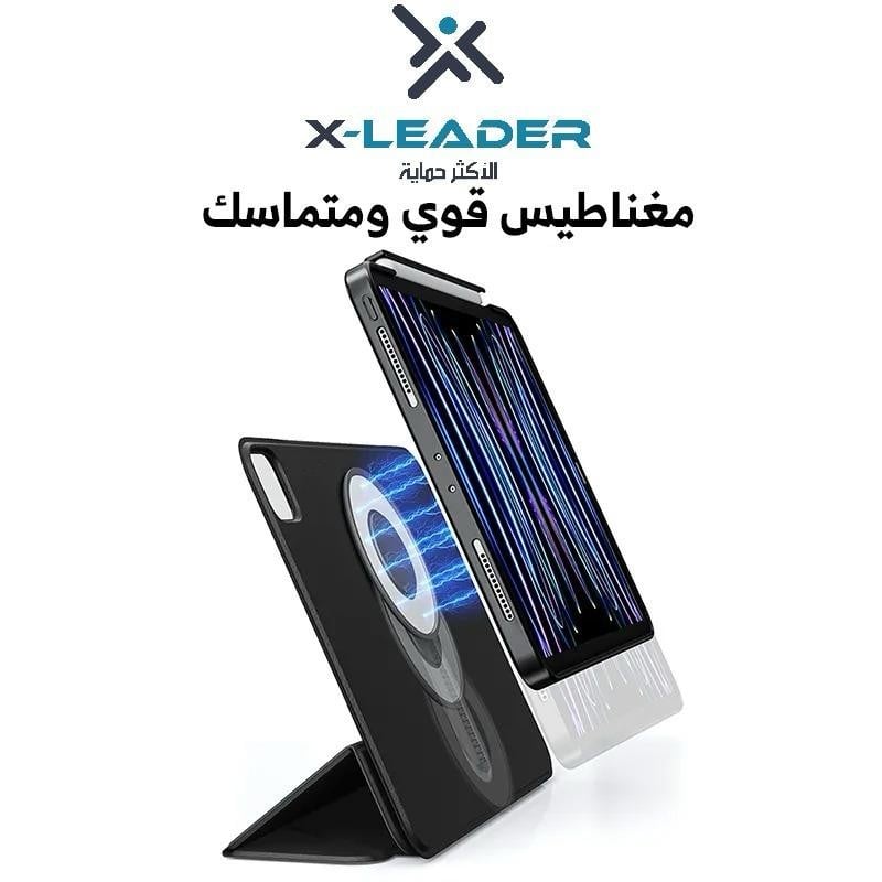 كفر ايباد 9  10.2"قابل للطي والدوران 360 درجة من اكس ليدر