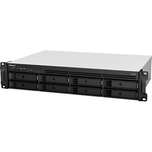 جهاز تخزين راك  +RackStation RS1221  ب 8 باي للشركات