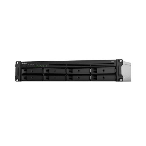جهاز تخزين راك  +RackStation RS1221RP  ب 8 باي للشركات مع مزود طاقة احتياطي